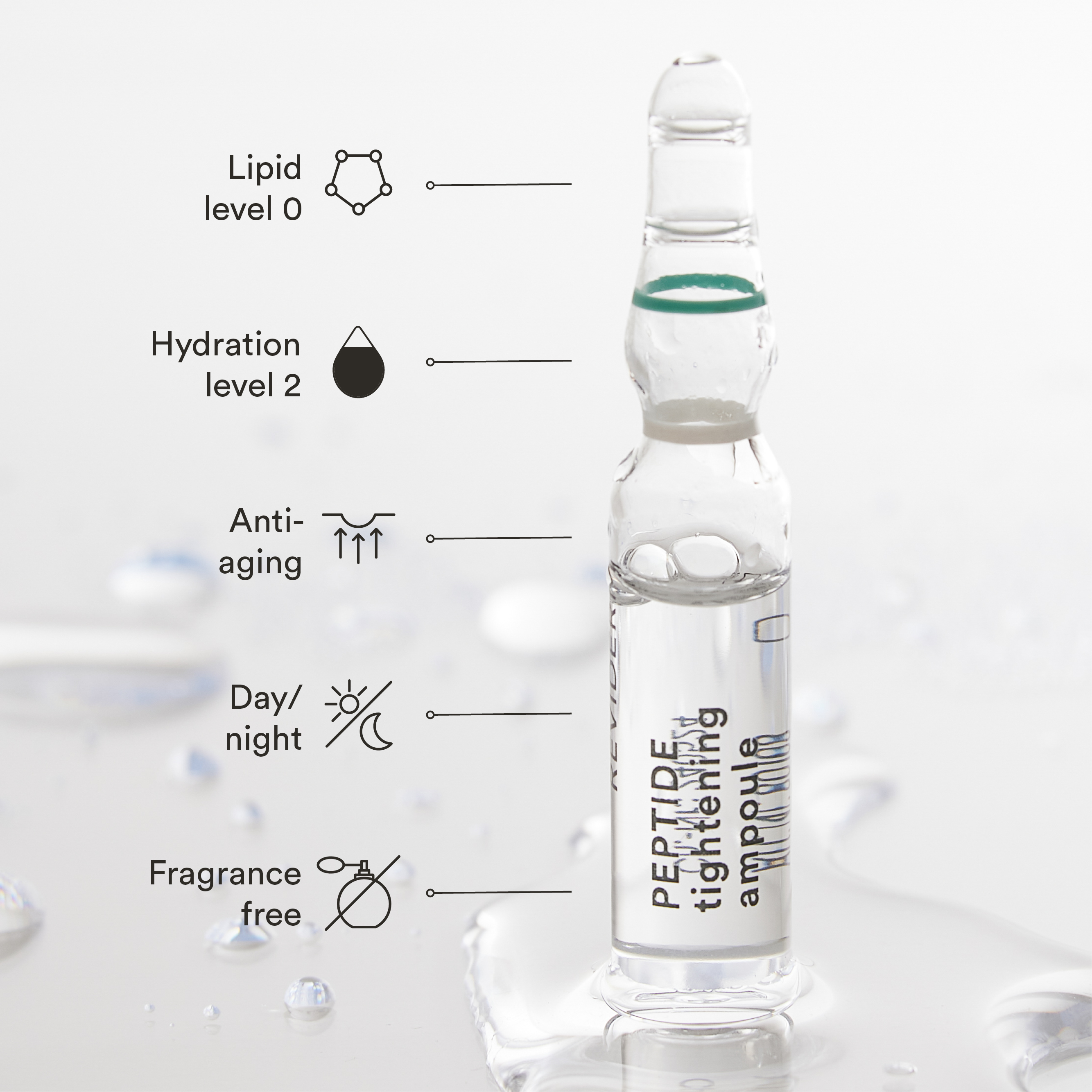 PEPTIDE tightening ampoule (3 Stk. à 2ml)